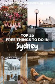 Top 20 Free Things To Do In Sydney The Ginger Wanderlust Sydney Travel Free Things To Do Australia Vacation