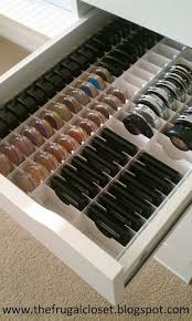 Holy Moly I Will Do This When I Have A Vanity Make Up Storage Diy Makeup Storage Ikea Alex
