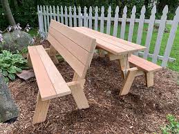 4.7 out of 5 stars 1,902. Large 72 Combination Folding Picnic Table Park Bench