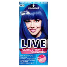 Schwarzkopf Live Color Xxl Ultra Brights 95 Electric Blue Find Out More About The Great Product A Dyed Hair Blue Electric Blue Hair Permanent Blue Hair Dye