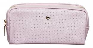 Whsmith Pastel Pink Gold Heart Chunky Pencil Case Whsmith Pencil Case Cute Pencil Case School Pencil Case