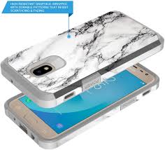 A pair of new handsets are now available from verizon. Buy Samsung Galaxy J7 V 2nd Gen J7 Refine J7 Top J7 Star J7 Aura J7 2018 Case W Tempered Glass Screen Protector Rosebono Hybrid Graphic Colorful Armor Case For Sm J737 White Marble Online In India B07dxccjyc