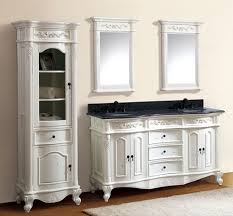 These vintage vanities are timeless, incorporating modern functionality with an elegant, antique aesthetic. Avanity Provence Double 61 Inch Traditional Bathroom Vanity Antique White