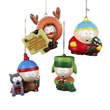 You'll receive email and feed alerts when new items south park stan christmas tree ornament holiday decoration 2006 comedy central. South Park Stan Kyle Kenny And Cartman Hanging Christmas Ornament Set Overstock 9833067
