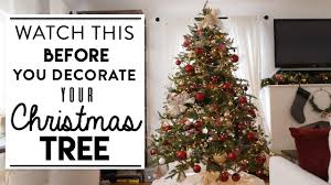 Christmas Tree Decorating Watch This Before You Decorate Your Tree Youtube