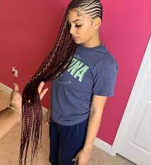 Touched By Thirsty On Instagram Small Long Lemonade Braids Cost 250 20 Cash App De Lemonade Braids Hairstyles Colored Braids Black Girl Braided Hairstyles