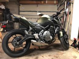 Maybe you would like to learn more about one of these? My First Motorcycle Looking For Recommendations On A More Aggressive Exhaust System Love The Engine Note At High Rpms But Stock Sounds Like A Lawn Mower In Lower Range Z650