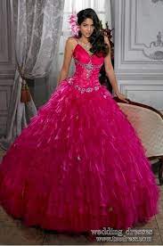 Hot Pink Wedding Dresses Different Dresses Quince Dresses Ball Dresses Pink Wedding Dresses
