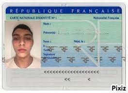 La carte nationale d'identité (cni) est un document délivré par l'etat français permettant d'identifier la personne qui en est détentrice. Resultat Du Montage Photo Carte D Identite Pixiz Ielts Passport Services Cards