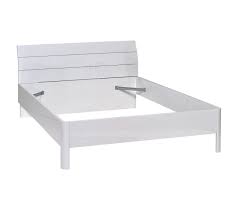 Lits Cadre De Lit 160 X 200 Cm Cloud 15cb0460 Blanc 120 Achat Meuble Meuble Canape Cadre De Lit