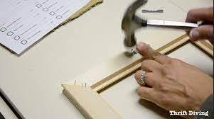 Diy picture frame with clothespins. How To Make Your Own Diy Picture Frames Without Power Tools