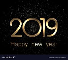 Shiny 2019 Happy New Year Gold And Black Background Vector Illustration Download A Free Preview Gold And Black Background Happy New Year Happy New Year 2019