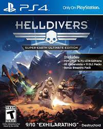 New Games Helldivers Ps4 Ps3 Ps Vita Super Earth Playstation Latest Video Games