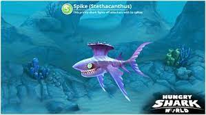 It's still unknown exactly the benefits of these spikes were for. 22 Hungry Shark World Ideas Shark Fish Pet Hungry