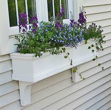 The depth and height should be large enough to hold pots. 30 Pvc Window Boxes On Sale Self Watering Window Boxes