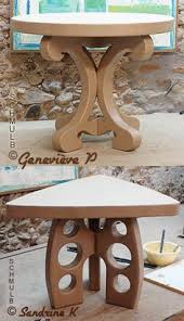 Table Design Bistro En Carton Chaise En Carton Meuble En Carton Mobilier En Carton