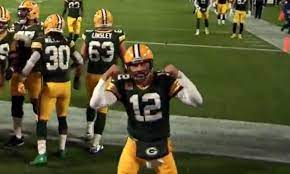 Packers Falcons Aaron Rodgers Flex Was Silliest Nfl Celebration