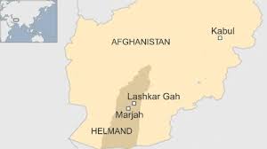 Marjah is in the volatile helmand province in southern afghanistan; Afghanistan Conflict Us Casualties On Special Forces Mission Bbc News