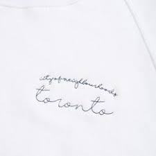 City Of Toronto Embroidered Sweatshirt White Embroidered Sweatshirts White Sweatshirt Sweatshirts