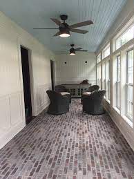 Castle gate | old mill brick Old Mill Thin Brick Sunroom Brick Floor Brick Color Castle Gate Rustic Sunroom Salt Lake City By Old Mill Brick Houzz