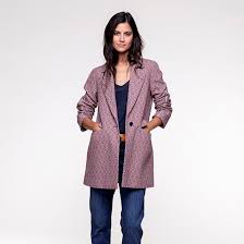 Manteau jacquard gg en losange. Manteau Veste En Jacquard Tabac Trench And Coat La Redoute