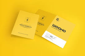 A4 Bifold Brochure Mockup Business Card Mock Up Brochures Mockups Postcard Mockup