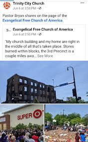 The coronavirus crisis is causing the church in america to face unprecedented challenges. A Compilation Of How Efca Churches In The Minneapolis Saint Paul Area Are Responding To The George Floyd Protests Riots And Unrest Part 2 Wondering Eagle
