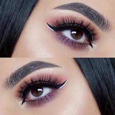 Black And White Winged Eyeliner Black And White Winged Eyeliner For Summer Makeup Ideas Koreanmakeuplipstick Beautytricksandtips In 2020 Summer Makeup Winged Eyeliner White Eyeliner