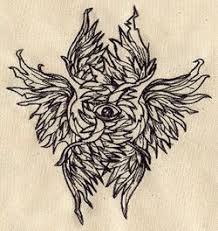 Seraphim Body Art Tattoos Seraphim Angel Drawing