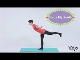 Songs Yoga Music Birds Fly South Warrior 3 Pose Kids Yoga Music And Mindfulness With Yo Re Mi Yoga Fitness Die Yoga For Kids Yoga Music Yoga Program