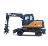 Chinese Excavator Ltmg High Quality Big Excavator 7ton 8ton Wheel Excavator Excavator with CE Certificate