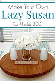 Make Your Own Lazy Susan For Your Table Mom 4 Real Diy Lazy Susan Woodworking Projects That Sell Beginner Woodworking Projects