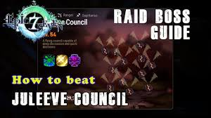 Welcome to the normal raid guide for labyrinth! Raid Boss Guide Juleeve Council Epic Seven Youtube