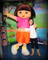 The titular character seeks viewers' help in solving a puzzle or mystery she faces in each. Doratheexplorer Childhood Characters Mascot Mascot Costumes