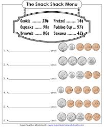 These printable money worksheets feature realistic coins and bills in problems for identifying coins, making change, counting coins, comparing amounts of money. Counting Money Worksheets Canadian