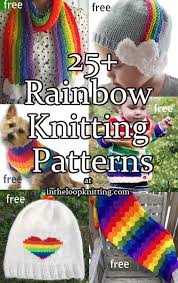 We feature free knitting patterns, knitting tips and advice, free knitting tutorials and great articles about knitting. Rainbow Knitting Patterns In The Loop Knitting