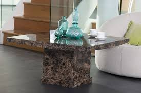 Moder black marble coffee table set by petradesign. Urban Deco Turin Brown Marble Coffee Table Cfs Furniture Uk
