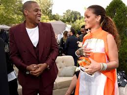 Jay Z Parties with Rihanna & Diddy at Pre-Grammys Brunch