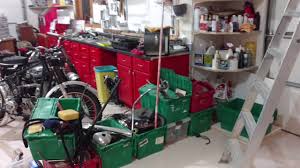 New Garage Setup For Motorcycle Shop Youtube