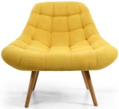 The credit advertised is provided by an external credit provider; Shankar Shell Sunny Yellow Tufted Accent Armchair Cfs Furniture Uk