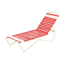 Shop by brand name, material, or price point. St Lucia Vinyl Strap Chaise Lounge With Commercial Aluminum Frame 19 Lbs Furniture Leisure