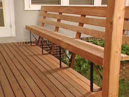 Its easy — very little measuring, cutting or fitting needed. Deck Benches Ideas On Foter