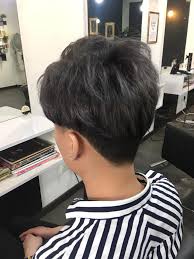 See more ideas about grey hair men, men, grey hair. Men Hair Cut Ash Grey Hair Color Haircards Studio Facebook