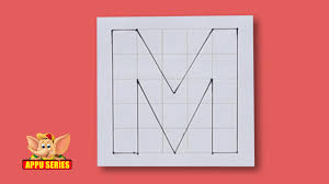 Worksheets for teaching the letter m. Write Block Style Alphabet M Arts Crafts Youtube