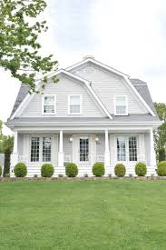 New England Homes Exterior Paint Color Ideas Nesting With Grace House Paint Exterior Exterior Paint Colors For House Colonial House Exteriors