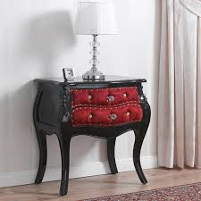 This lampes de chevet a conforama graphic has 21 dominated colors, which include white, cream, copper rose, bubble gum, light gray. Table De Chevet Bombe Brilliant Style Baroque Darko Noir Laque Velours Bordeaux Ebay