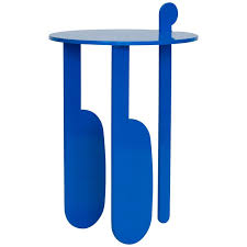 Colorful Contemporary Powder Coated Steel Poodle Side Tables Side Table Side Tables For Sale Contemporary