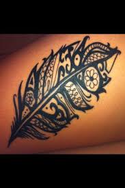 Feather tattoos & their meaning native american and tribal cultures around the world have long used the symbol of the feather as a way to connect with the birds that soared through the sky. Thigh Tattoo Tribal Feather Tattoo Models Designs Quotes And Ideas
