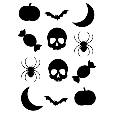 Download 8 Halloween Fingernail Decals Ideas Cricut Halloween Halloween Silhouette Nails