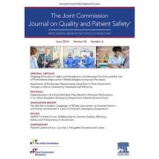 Addressing the issues of management and quality. The Joint Commission Journal On Quality And Patient Safety Joint Commission Resources